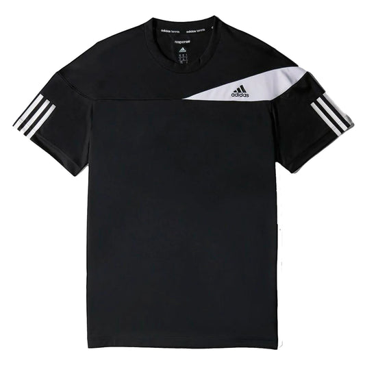 Adidas Junior Kids / Youth Boy’s Response Tee Top T-shirt (Black-white) - 爱游戏体育-爱游戏|爱游戏官方网站