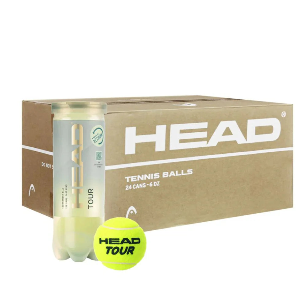 Head Tour Tennis Balls 3B (3 balls per can) - 爱游戏体育-爱游戏|爱游戏官方网站