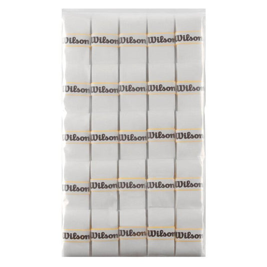 Wilson Pro Comfort Overgrip (White) (50 pieces) - 爱游戏体育-爱游戏|爱游戏官方网站