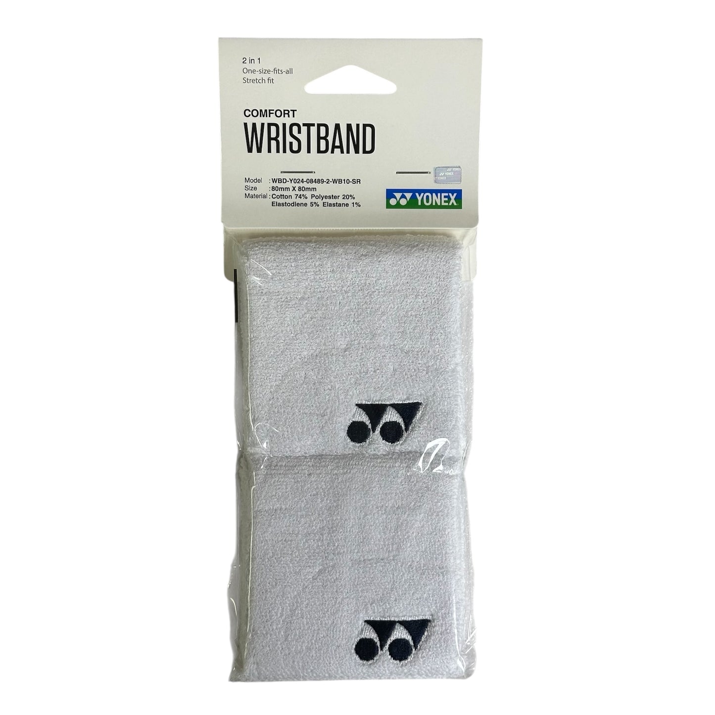 Yonex 8cm Comfort Wristband (a pair)