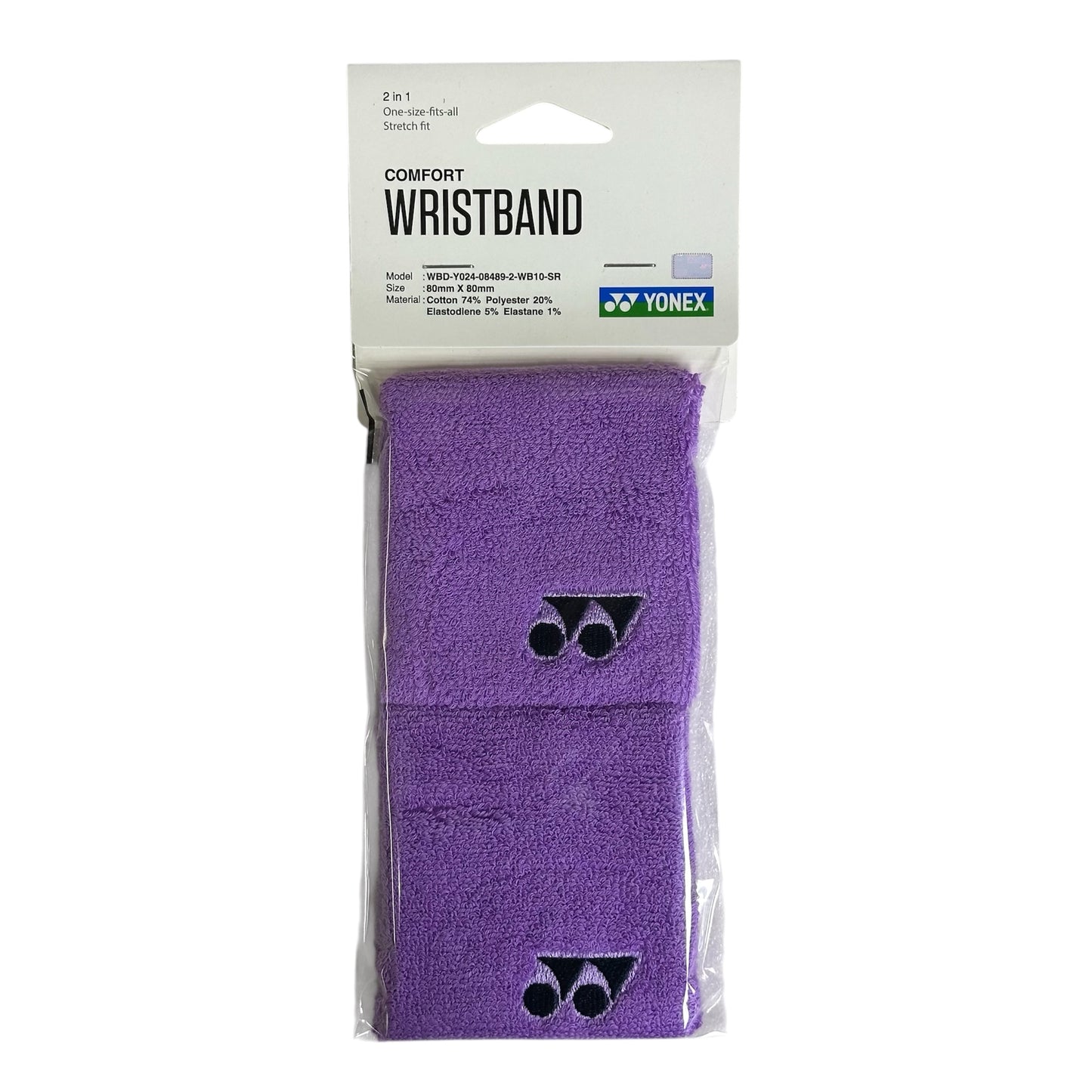 Yonex 8cm Comfort Wristband (a pair)