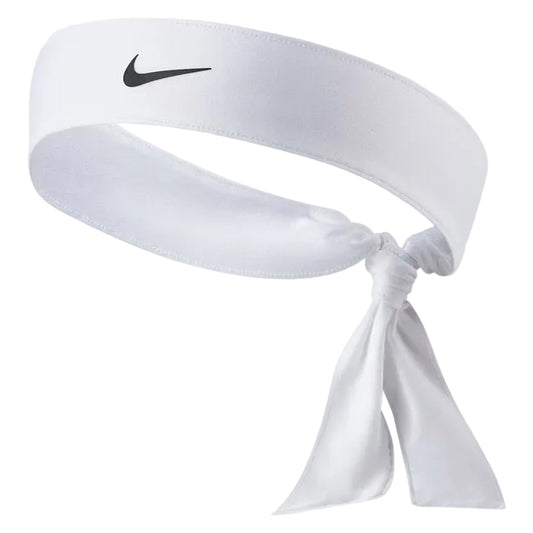 Nike Unisex Dri-Fit Court Headband Head Tie (White)