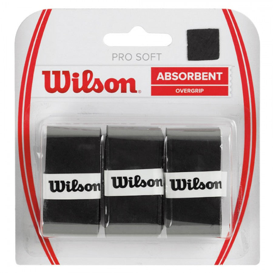 Wilson Black Overgrip (3 pieces) - 爱游戏体育-爱游戏|爱游戏官方网站