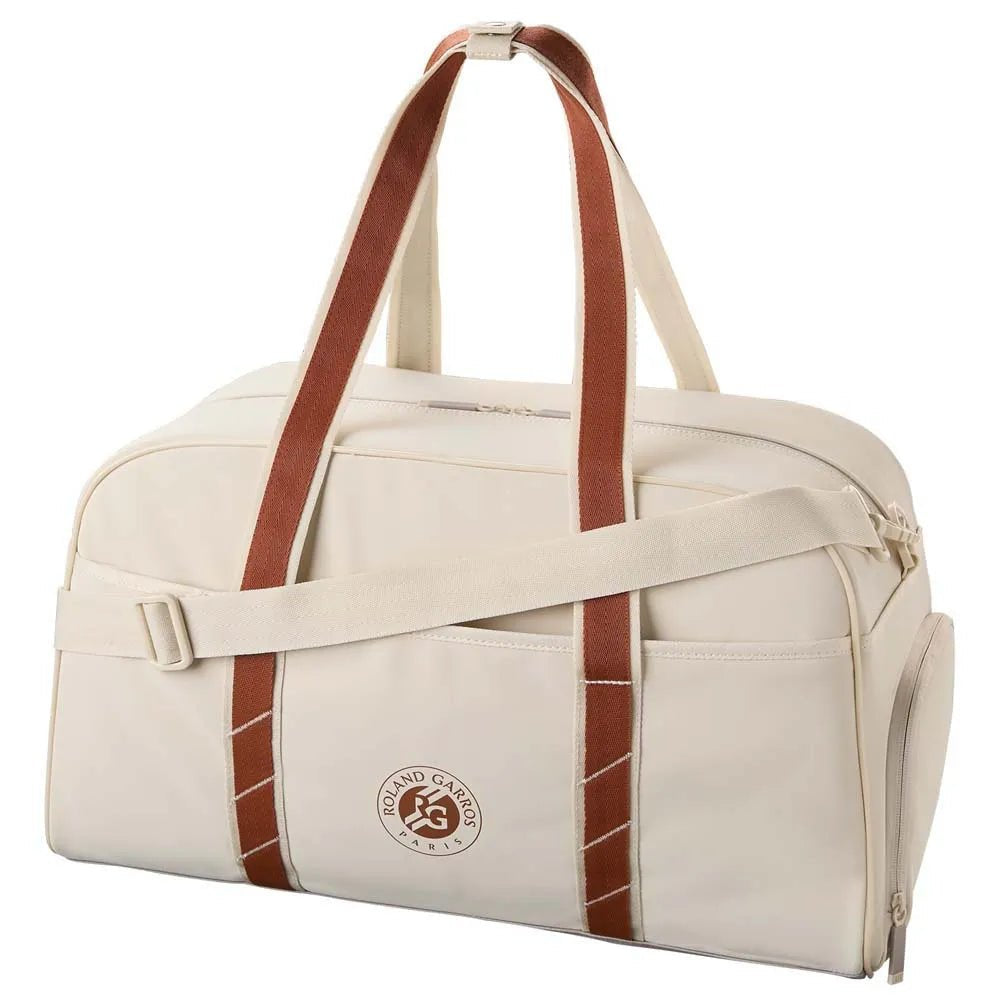 Wilson 2025 Roland Garros Duffle Bag (Cream-Clay) - 爱游戏体育-爱游戏|爱游戏官方网站