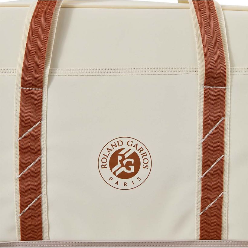Wilson 2025 Roland Garros Duffle Bag (Cream-Clay) - 爱游戏体育-爱游戏|爱游戏官方网站