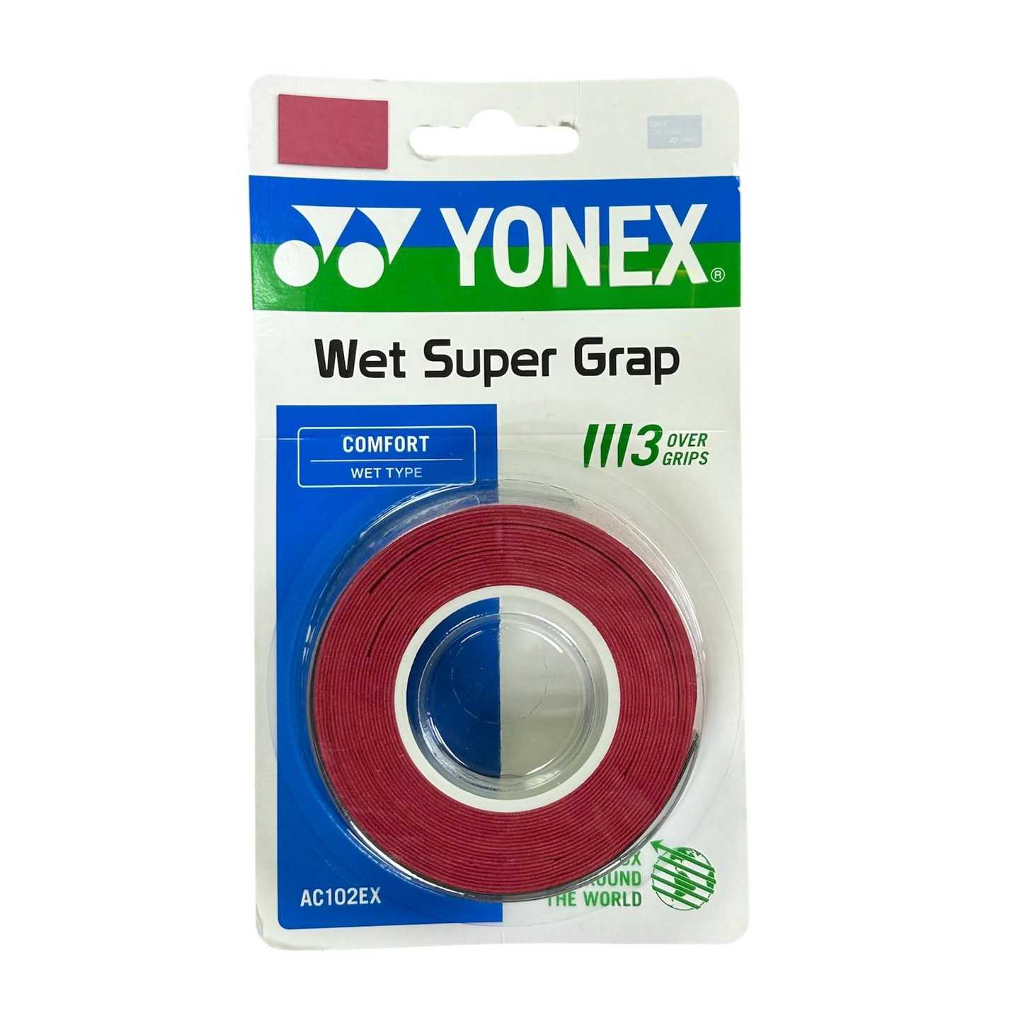 Yonex Super Grap Synthetic Overgrip (3 pieces) - 爱游戏体育-爱游戏|爱游戏官方网站
