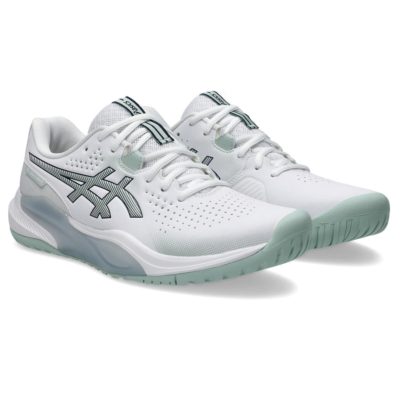 Asics Gel-Challenger 15 Men's Tennis Shoes (White-Lichen Rock) - 爱游戏体育-爱游戏|爱游戏官方网站