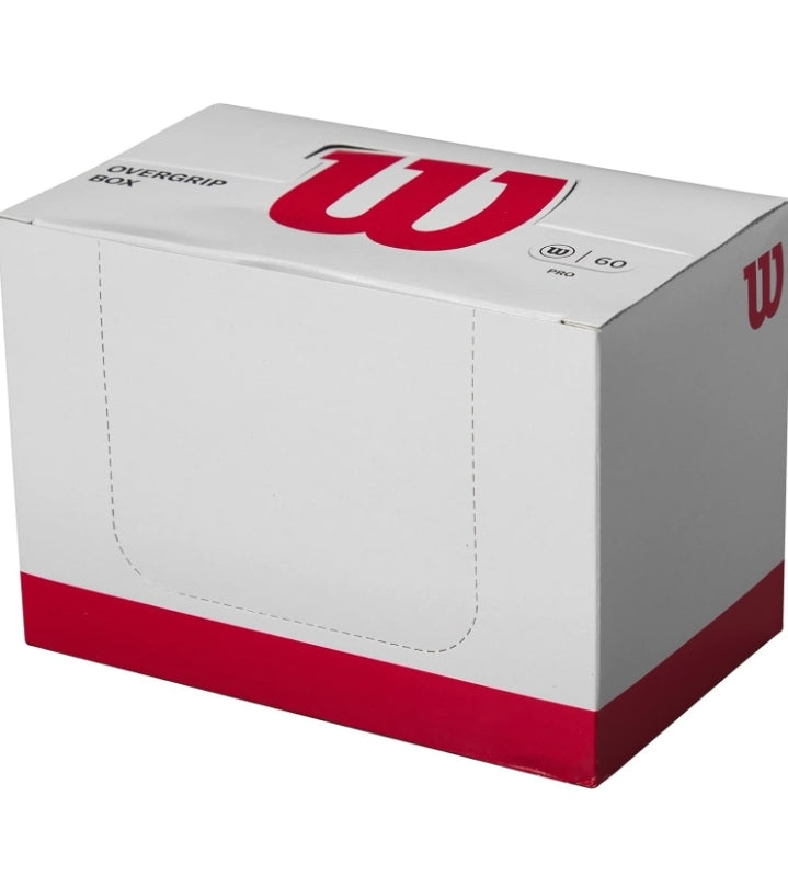 Wilson Pro Comfort Overgrip Box (White) (60 pieces) - 爱游戏体育-爱游戏|爱游戏官方网站