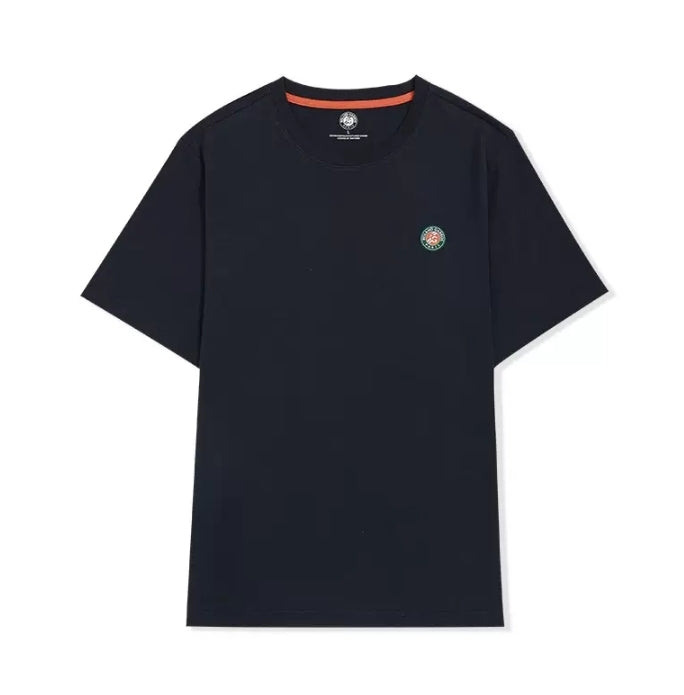 Roland Garros Men’s Cotton Top Tee Shirt (Navy)