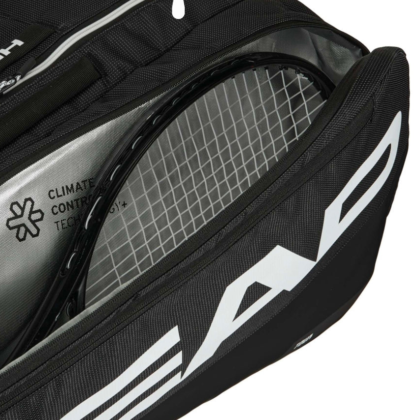 Head Tour Racquet Bag L (Black) - 爱游戏体育-爱游戏|爱游戏官方网站