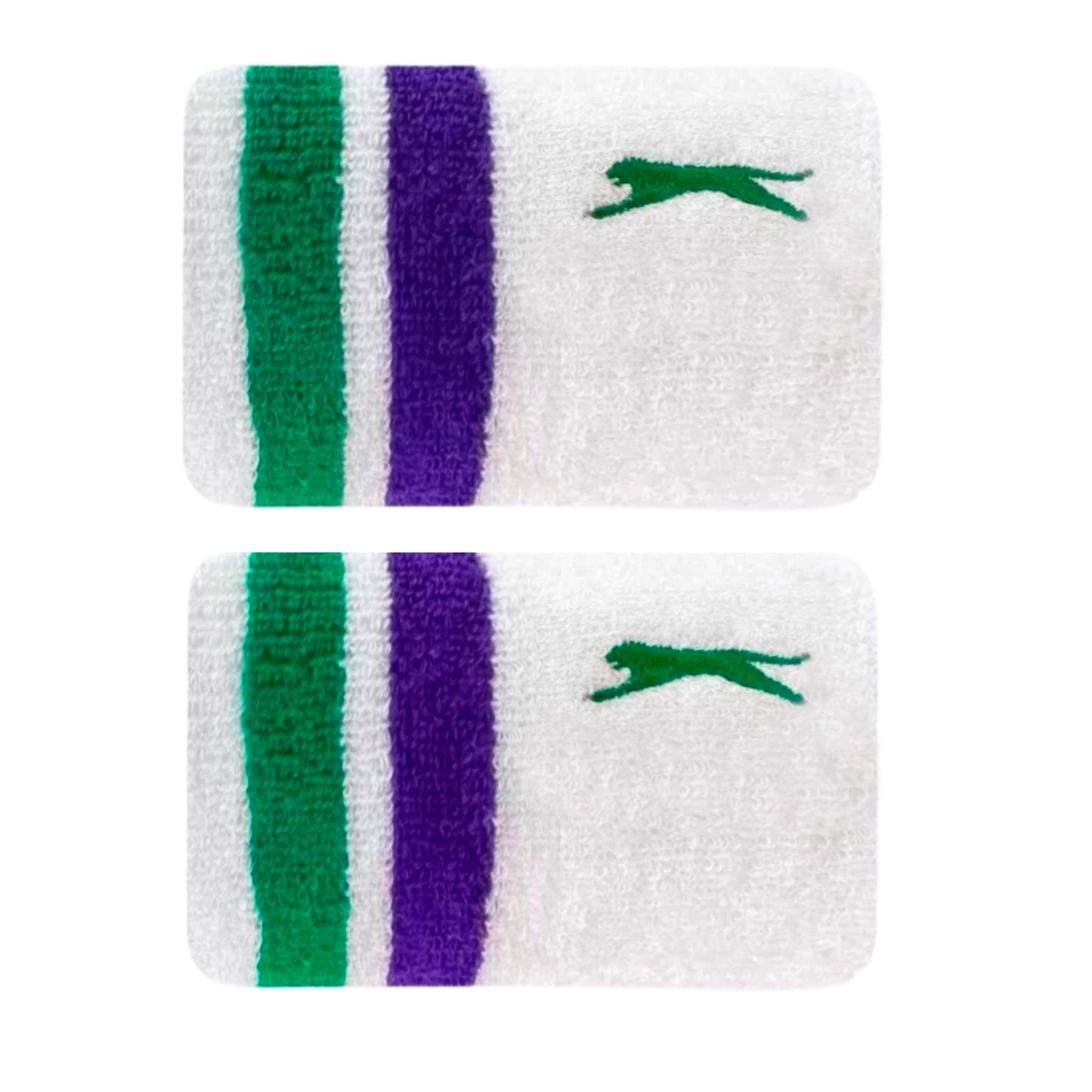 Slazenger Wimbledon 10cm Wristband (a pair) - 爱游戏体育-爱游戏|爱游戏官方网站