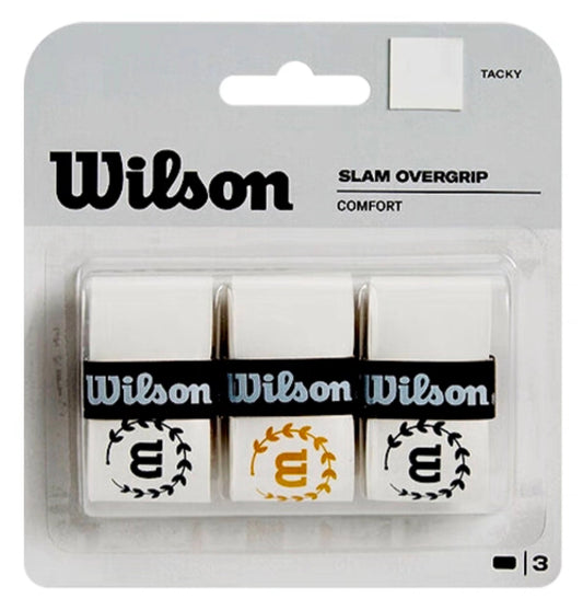 Wilson Slam Overgrip (White-Navy/White-Brown) (3 pieces)