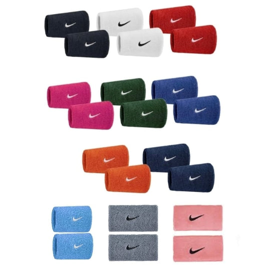 Nike Swoosh 5” Doublewide Wristbands (a pair)